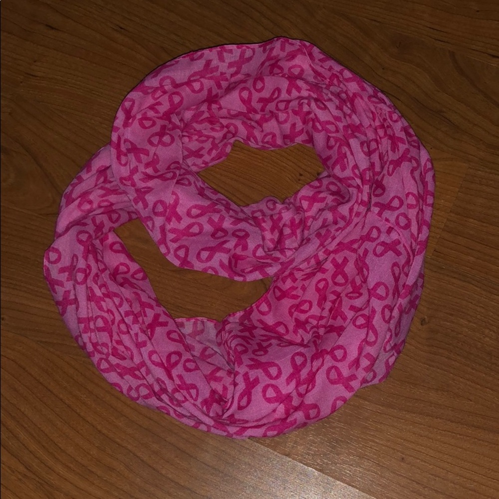 breast cancer awareness infinity scarf